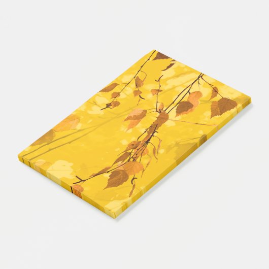 Herfst Blaves 3 Post-it® Notes (Schuin)
