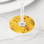 Herfst Blaves 3 Wijnglaslabel (Dichtbij)