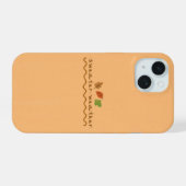 Herfst Blazer Weer iPhone 15 Case (Achterkant horizontaal)