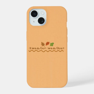 Herfst Blazer Weer iPhone 15 Case