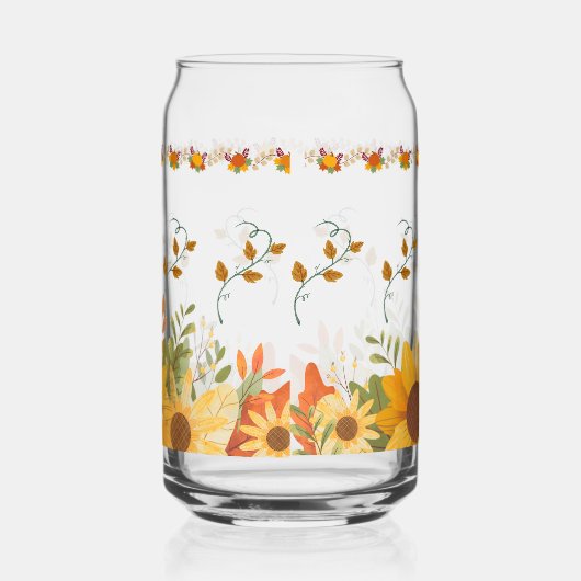Herfst Blikvorm Glas (Rechts)