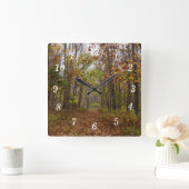 Herfst Bliss Wandklok (Huis)