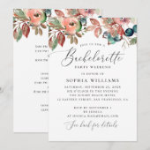 Herfst bloedige bosbes bachelorette weekeinde kaart (Voorkant / Achterkant)