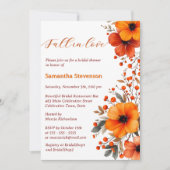 Herfst Bloeit Berry Herfst in Liefde Vrijgezellenf Kaart (Voorkant)