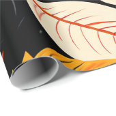 Herfst bloeit: levendige herfstbladeren cadeaupapier (Rol Hoek)