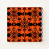 Herfst bloem array..... notitieboek (Achterkant)