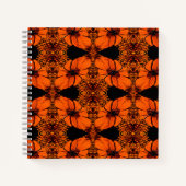 Herfst bloem array..... notitieboek (Voorkant)
