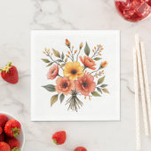 Herfst Bloem Boeket Servetten (Insitu)