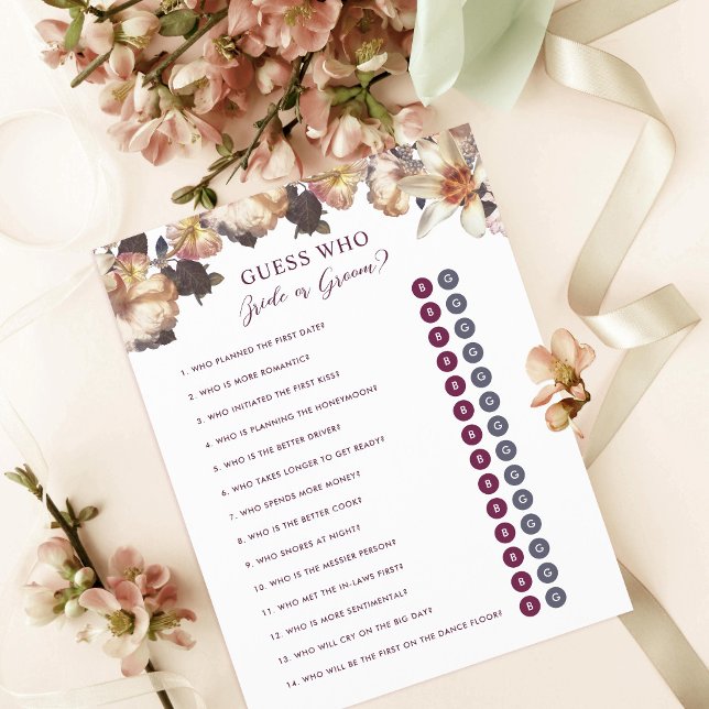 Herfst bloem bruid bruidegom bruids douche spel (Creator heeft geüpload)