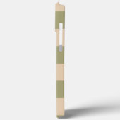 Herfst Bloem Gingham Controleer patroon Case-Mate iPhone Case (Achterkant / Links)