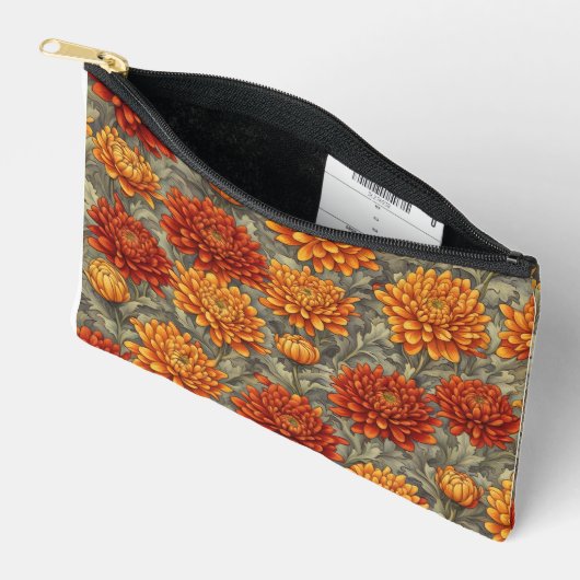 Herfst bloem make-up tas (Open)