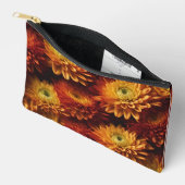 Herfst bloem make-up tas (Open)