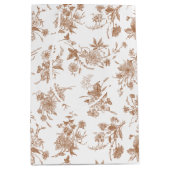 Herfst Bloem Motief Medium Cadeauzakje (Voorkant)