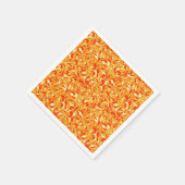 Herfst bloem paisley servet (Hoek)