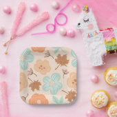 Herfst Bloem Papier Bord (Feest)