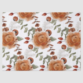 Herfst Bloem Tissue Papier 