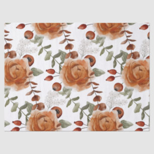Herfst Bloem Tissue Papier