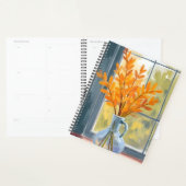 Herfst Bloem Vaas Aquarel Planner (Display)