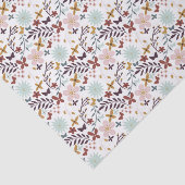 Herfst Bloem Vlinder Tissuepapier (Detail)