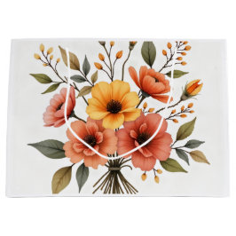 Herfst bloemboeket cadeautas