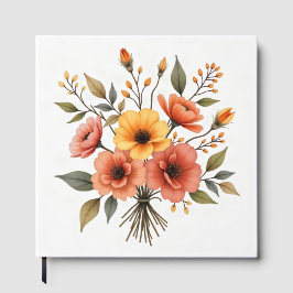 Herfst Bloemboeket Guestbook Gastenboek