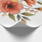 Herfst Bloemboeket Inpakpapier (Hoek)
