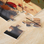 Herfst bloemboeket legpuzzel (Zijkant)