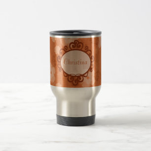 Herfst Bloemen 15 oz. Roestvrij staal Reizen Mok C