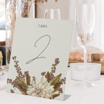 Herfst Bloemen Aardse Tonen Waterverf Herfstbruilo Reclamebord Met Voetstuk<br><div class="desc">Een elegante aardse tinten herfst waterverf kalligrafie handtekening script bruiloft ontwerp. Een rustiek herfstontwerp dat gebruikmaakt van kopertinten en botanische bloemstukken, samen met scriptkalligrafie typografie. Een stijlvol aards getint bruin, beige herfst herfst kalligrafie handtekening ontwerp ideaal voor alle soorten bruiloften. Een klassiek seizoensgebonden ontwerp van het huwelijkslijstaantal met simplistische elementen....</div>
