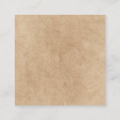 Herfst Bloemen & Accommodatie Info Herfstbruiloft Informatiekaartje (Achterkant)