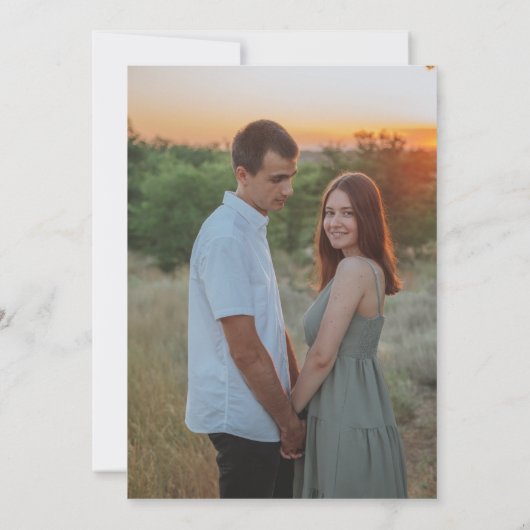 Herfst Bloemen Bloemen Bloemen Herfst Sinaasappel  Kaart (Achterkant)