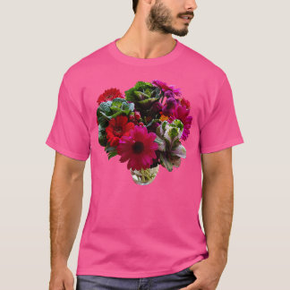 Herfst Bloemen Boeket Bloemen in Vaas T-shirt
