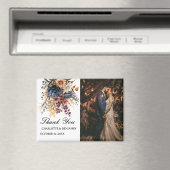 Herfst Bloemen Boeket bruiloft Dank u Magneet (Insitu (Vaatwasser))