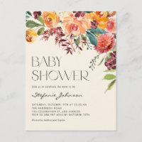  Herfst Bloemen Boeket Herfst Baby shower