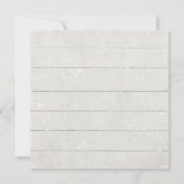 Herfst Bloemen Bourgondië Witte Pompoen Krans Brui Kaart (Achterkant)