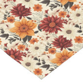 Herfst Bloemen Chrysanten Korte Tafelloper (Hoek)