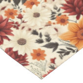 Herfst Bloemen Chrysanten Tafelkleed (Gekanteld)