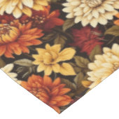 Herfst Bloemen Chrysanten Tafelkleed (Gekanteld)