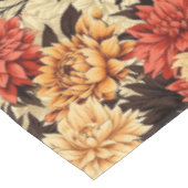Herfst Bloemen Chrysanten Tafelkleed (Gekanteld)