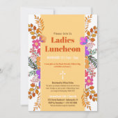 Herfst Bloemen Dames Kerk Luncheon In Kaart (Voorkant)