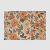 Herfst Bloemen Decoupage Paddenstoelen Tissuepapier (Voorkant)