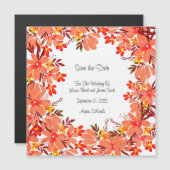 Herfst bloemen en afleidingen Opslaan Briefkaart d (Voorkant / Achterkant)