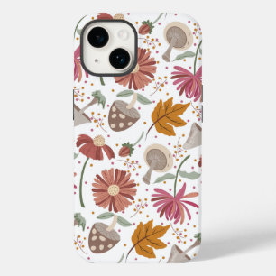 Herfst, bloemen en bladeren Case-Mate iPhone 14 hoesje