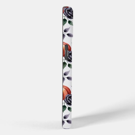 Herfst Bloemen Halloween Patroon Case-Mate iPhone Case (Achterkant / Rechts)