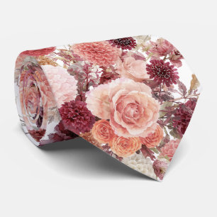 Herfst Bloemen Heren Das