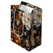 Herfst Bloemen Herfst Botanische  Patroon Medium Cadeauzakje