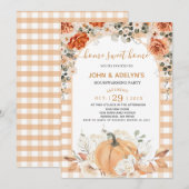 Herfst Bloemen Home Sweet Home Huis Warming Party Kaart (Voorkant / Achterkant)