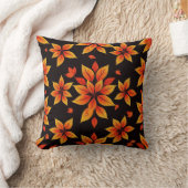 Herfst Bloemen Kussen - Warm Leaf Design (Deken)