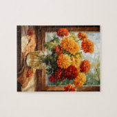 Herfst Bloemen Marigold Puzzel 110 Stks. 20,3 x 25 (Horizontaal)
