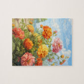 Herfst Bloemen Marigold Puzzel 110 Stks. 20,3 x 25 (Horizontaal)